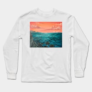 Jaws Seascape Long Sleeve T-Shirt